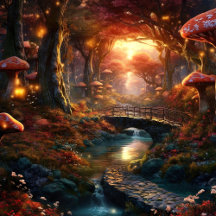 Mushroom Fairytale Forest