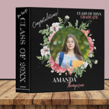 Graduation Keepsake Gift Binders