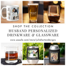 Husband Personalized Drinkware and Glassware