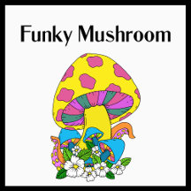 Funky Mushroom Design