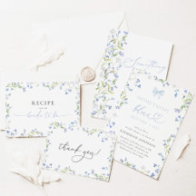 Something Blue Bridal Shower - Wildflower
