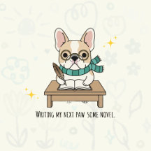 French Bulldog: Writing My Next Paw-some Novel