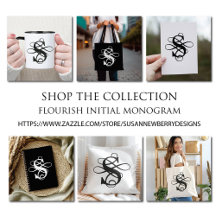 Flourish Initial Monogram