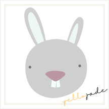 Cute Bunny - Customizable Name