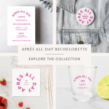 Aprés All Day Hot Pink Bachelorette