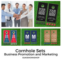 Cornhole Sets - Business Promotion and Marketing 