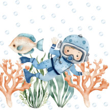 Boy Under The Sea Baby Shower