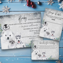 Arctic Animal Baby Shower Winter