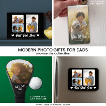 Modern Photo Gifts for Dad