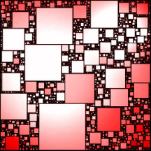 Red and White Square Dancing