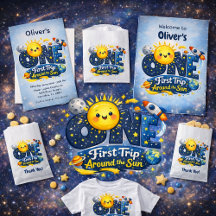 First Trip Around The Sun 1st Birthday Collection