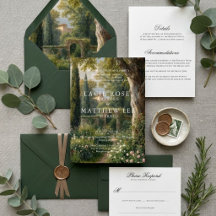 Moody Vintage Landscape Wedding Collection