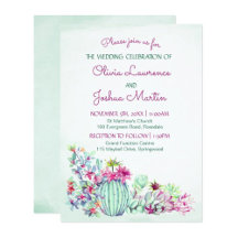 Cactus & Succulents Wedding Collection