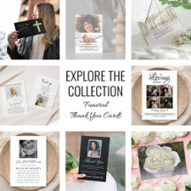 Funeral Thank You Cards