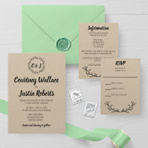 Rustic Wreath Wedding Collection