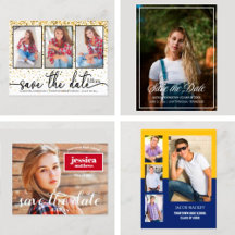 GRADUATION SAVE THE DATE CARDS and MAGNETS