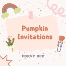 Pumpkin Invitations