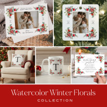 Winter Florals Holiday Collection