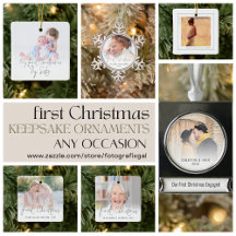 First Christmas Keepsake Ornaments Any Occasion