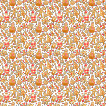 Santa & Snowman Gingerbread Christmas Cookies