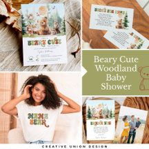 Beary Cute Woodland Baby Shower