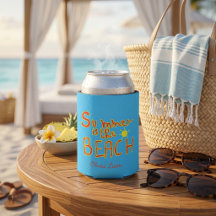 Summer Is The Beach | Trendy Custom Beach & Pool E