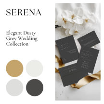 Serena • Elegant Gold and Black Gothic Wedding 