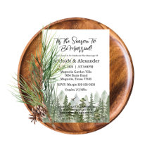 Rustic Woodland Forest Wedding Collection