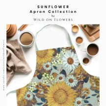 WOMEN'S SUNFLOWER APRON COLLECTION