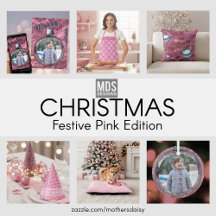 Dreaming of a Pink Christmas Cards and Gifts