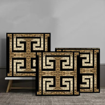 Luxury Gold Tile Pattern | Elegant Metallic Decor
