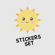 Stickers set