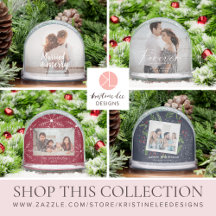 Christmas Photo Snow Globes