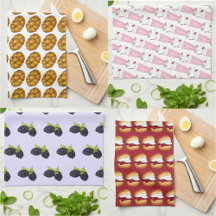 Food Themed Kitchen Towel Collection
