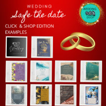 Wedding Safe the date unique styles