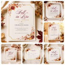Fall Pumpkin Bridal Shower Collection