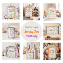 Halloween Spooky Fun Birthday Party