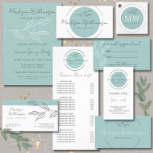 Wellness Holistic Stylist Spa Business Stationery 