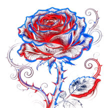 Neon Rose Dark Aesthetic Collection