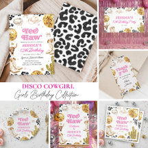 Disco Cowgirl Birthday Party