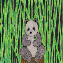 Panda in Bamboo Collection