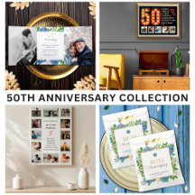 50TH WEDDING ANNIVERSARY Stationery & Supplies