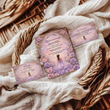 Lavender Rose Fairytale Quinceañera