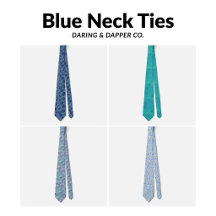 Blue Neck Ties