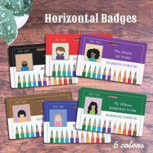 School Staff ID Badges