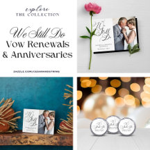 Anniversary Vow Renewals