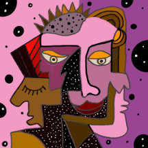 lady art on shirts