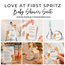 Love at First Spritz Floral Cocktail Bridal Shower