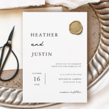 Elegant Wax Seal Wedding