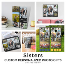 Sisters - Custom Personalized Photo Gifts